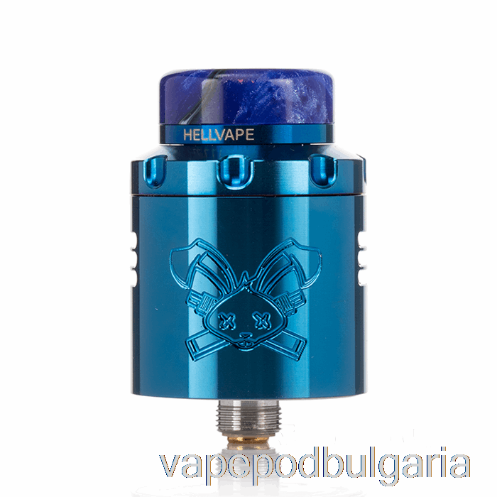Vape 10000 Дръпки Hellvape Dead Rabbit V3 24mm Rda Blue